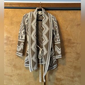 Lovestitch Geometric Cardigan
